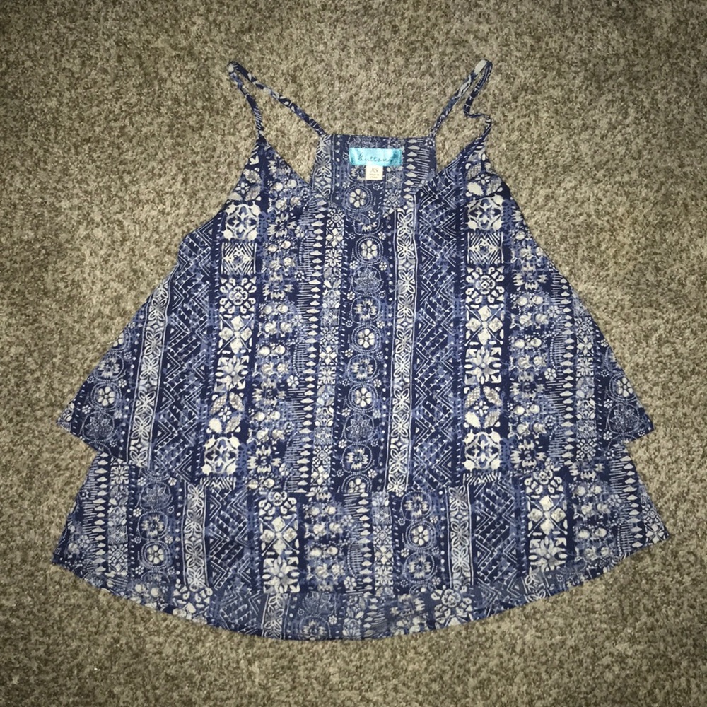 Tank top blouse